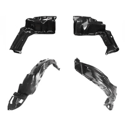Front Fender Liner & Engine Under Cover Set For 2003-2008 Toyota Corolla CE/LE/S - Изображение 1 из 4