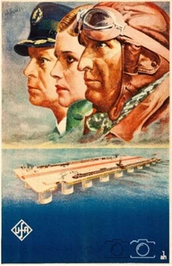 UFA LUFTFAHRT PILOT NAUTISCHE BASIS Rjkx-POSTER HQ 40x60cm eines VINTAGE POSTERS - Bild 1 von 1