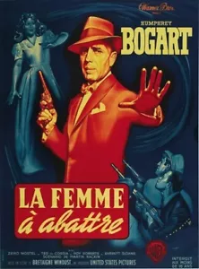 THE ENFORCER POSTER FILM HUMPHREY BOGART VINTAGE 1 - Foto 1 di 1