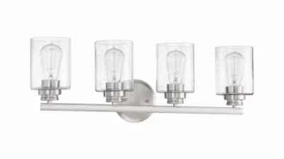 CRAFTMADE Bolden - Luz de tocador de baño de níquel cepillado - 50504-BNK Foto 1 de 4