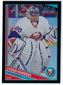 2013/14 O-Pee-Chee Black Rainbow # 44 of Evgeni Nabokov - Picture 1 of 2