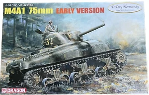 Dragon Model Kit 6701 M4A1 75mm Early Version 1:35 D-Day Normandy 1944 80th - Picture 1 of 5