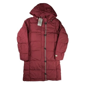 2003 WOMENS NIKE SWOOSH LONG PARKA JACKET COAT VINTAGE DEADSTOCK BNWT OG - XS - Picture 1 of 2