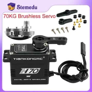 70kg Brushless Servo Waterproof RCServo Motor Metal Gear 8.4V For RC Crawler Car - Picture 1 of 18