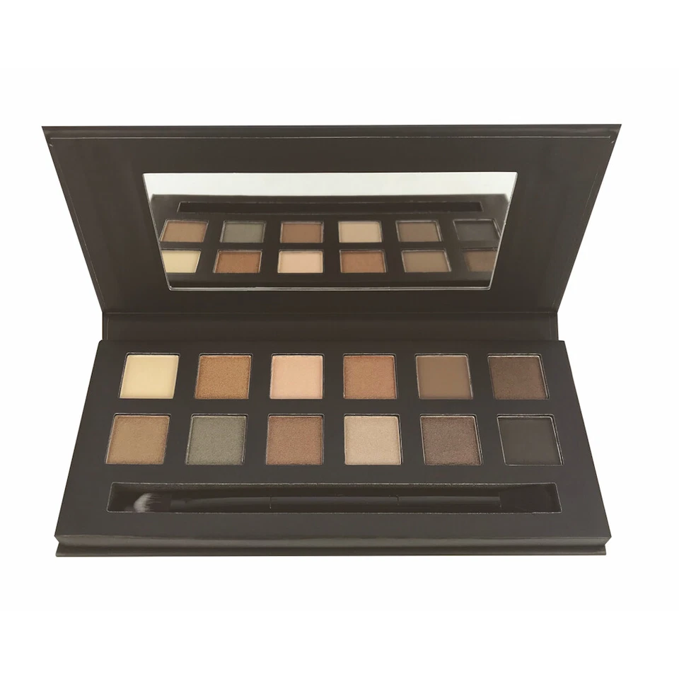 Technic Claim To Fame Eyeshadow Palette - 12 Colours Natural Nudes Eyes Blend - Image 1 of 1