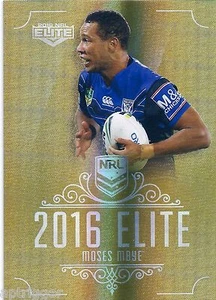 2016 NRL Elite Gold Special (032) Moses MBYE Bulldogs - Picture 1 of 1