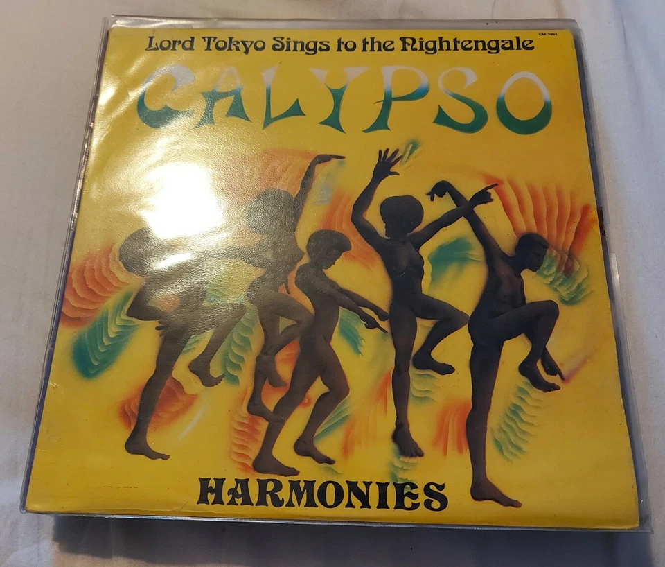 LORD TOKYO- LORD TOKYO SINGS TO THE NIGHTENGALE LP CM 1001 ORANGE VINYL 1988 VG+ - Image 1 of 1