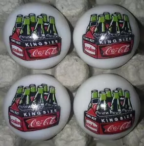 Set of Four 1" Marbles Wahoo Aggravation Board Game White Glass - Picture 1 of 1