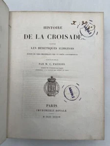 Histoire de la croisade contre les hérétiques albigeois écrite - Picture 1 of 1