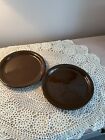 Fiestaware Retired Chocolate Buffet 9” Plates Set Of 2 New With Tag