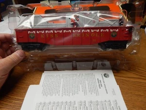 LIONEL 6-26789 KISS KRINGLE CHASE GONDOLA CAR NIB O SCALE LQQK - Picture 1 of 2