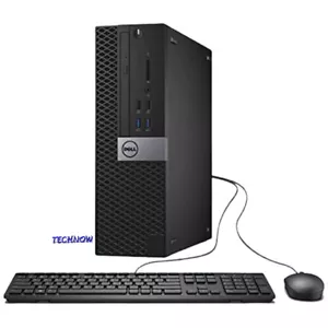 DELL OptiPlex Desktop Computer Intel i7 16GB RAM 2TB SSD WIFI DVD Windows 10 Pro - Picture 1 of 7