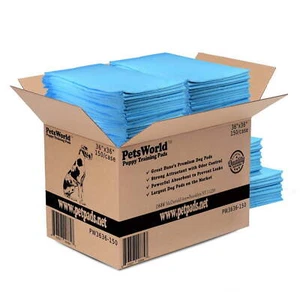 5-Layers Gigantic Dog Training & Potty Pads 36x36 Inch 150 Pack Quick-dry - Picture 1 of 6