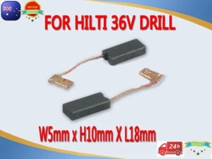 Carbon Brushes For HILTI 320049 TE6-A 36V Li-ion battery Hammer drill OZ - Bild 1 von 3