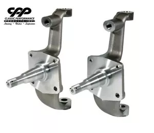 1955 56 57 CHEVY BRAND NEW ORIGINAL REPLACEMENT DRUM BRAKE SPINDLES PAIR - Picture 1 of 6