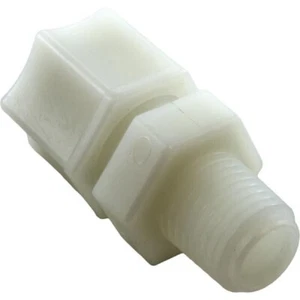UltraPure 3403410 0.375" x 0.25" MPT Plastic Tube Compression Fitting - Picture 1 of 3
