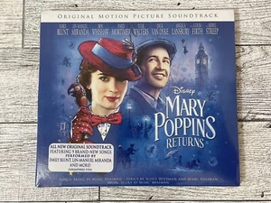 NEW Mary Poppins Returns CD Soundtrack Sealed - Imagen 1 de 2