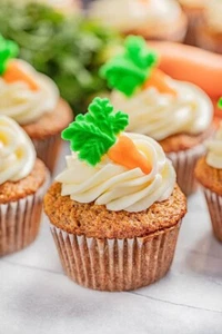 2 Dozen CARROT CAKE CUPCAKE Scented Handmade Drop Wax Warmer Tarts Melts - Picture 1 of 2