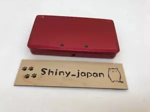 Nintendo 3DS Metallic Red console fast ship free ship region japan retro game - Picture 1 of 3