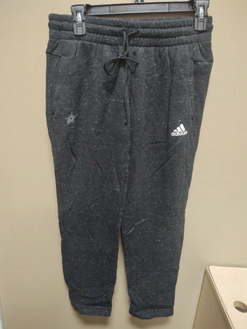 New Adidas CW2251NHL Dallas Stars Team 7/8 Sweatpant Womens SZ SM CW2251 Cover
