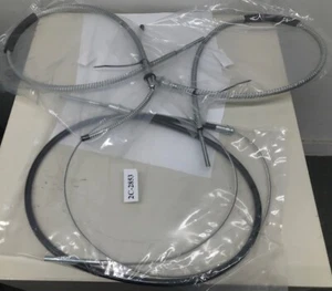 NEW 1948-1952 Ford F-1 parking brake cable and housing kit 2C-2853/2635-kit - Bild 1 von 3