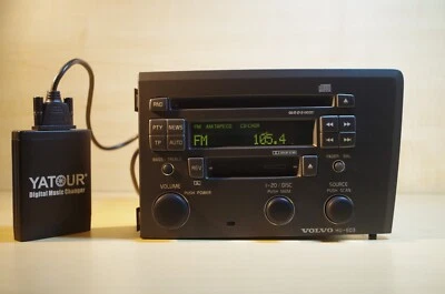 Volvo Radio HU 603 mit Yatour MP3 Player , Generalüberholt-6 Mon. Gewährleistung - Bild 1 von 4