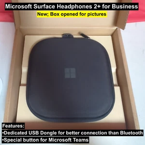 Microsoft Surface Headphones 2+ for Business (Black) (3BS-00001) - Picture 1 of 10