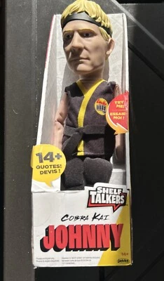Cuerda de tracción Shelf Talkers 12" Cobra Kai Johnny Lawrence • 14+ Foto 1 de 4