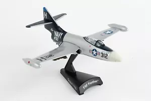 POSTAGE STAMP (PS5393-3) US NAVY F-9F "PANTHER 1:100 SCALE DIECAST METAL MODEL - Bild 1 von 12