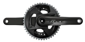 SRAM Force AXS D1 DUB 175mm Carbon Crankset 46/33T Road Bike Triathlon 2x 12 Spd - Picture 1 of 1
