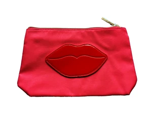 Bolsa de maquillaje cosmético Lancome roja o negra - Imagen 1 de 4