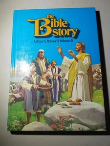 The Bible Story Volume 8 by Arthur Maxwell Hardcover, 1975 Like New color pics. - Picture 1 of 8