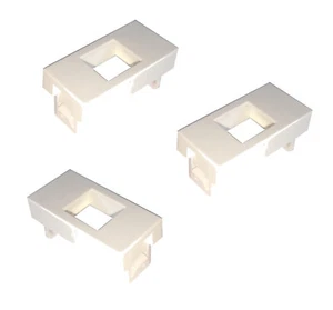 3 pz. ADATTATORE PORTAFRUTTO LEGRAND VELA PER KEYSTONE RJ45 - Foto 1 di 1