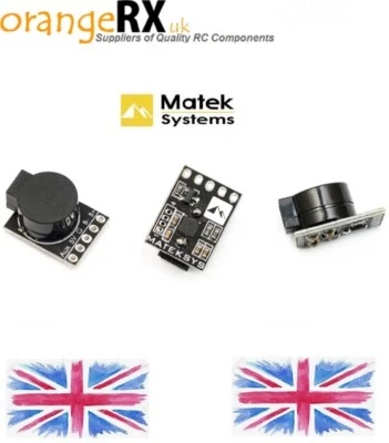 Genuine Matek Systems Loud Lost RC Model Beeper Alarm Buzzer 5v Drone FC UK - Image 1 of 4