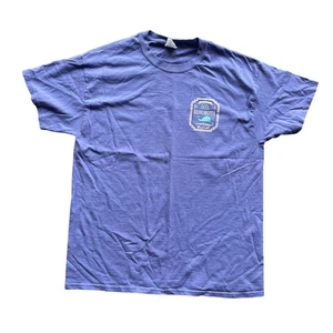 T-shirt grafica balena Rehoboth Delaware maglietta viola grande per adulti - Foto 1 di 6