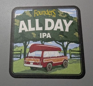 Bierdeckel Founders Brewery 2023 All Day IPA Grand Rapids Michigan  - Bild 1 von 2