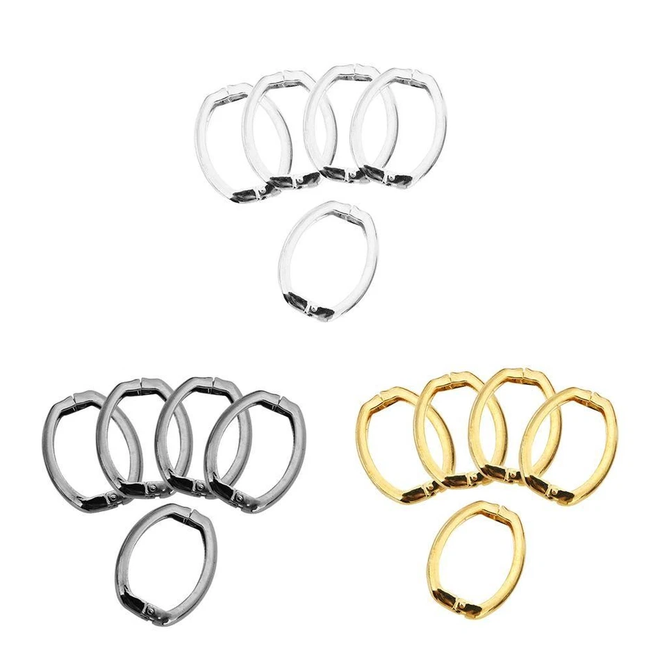 5pcs Oval Clip Oval   Spring - image 1 of 1