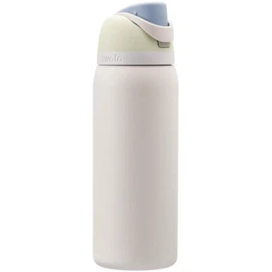 FreeSip Insulated Stainless Steel Water Bottle, 32 oz - Iced Breeze Elegance - Picture 1 of 10
