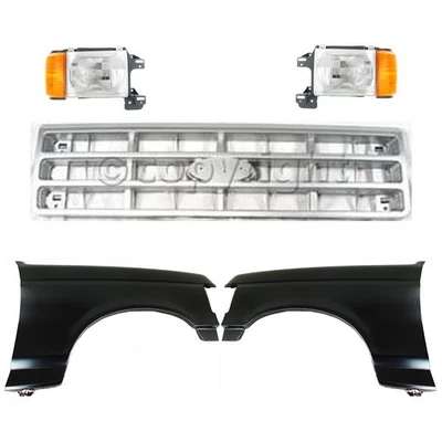 Fender Kit Fits 1989 1990 1991 Ford F-150 F-250 Front Driver and Passenger Side — 第 1/4 张图片