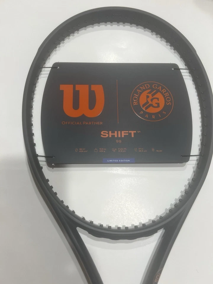 Wilson Shift 99 Roland Garros Grip 4 3/8 New Unstrung - Image 1 of 1