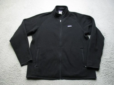 Patagonia Better Suéter Chaqueta Para Hombres XL Negro Polar Cremallera Completa Viaje Exterior Foto 1 de 4
