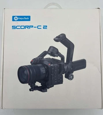 Feiyu SCORP-C 2 AI Tracking Camera Gimbal Stabilizer for DSLR/Mirrorless 7.7LB - Image 1 of 2
