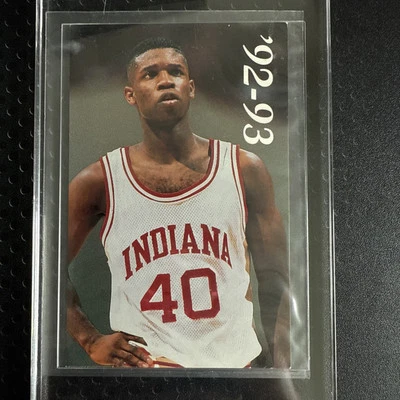 Calbert Cheaney - Signed/Autographed 92 93 Card Indiana  University VINTAGE  - Image 1 of 4
