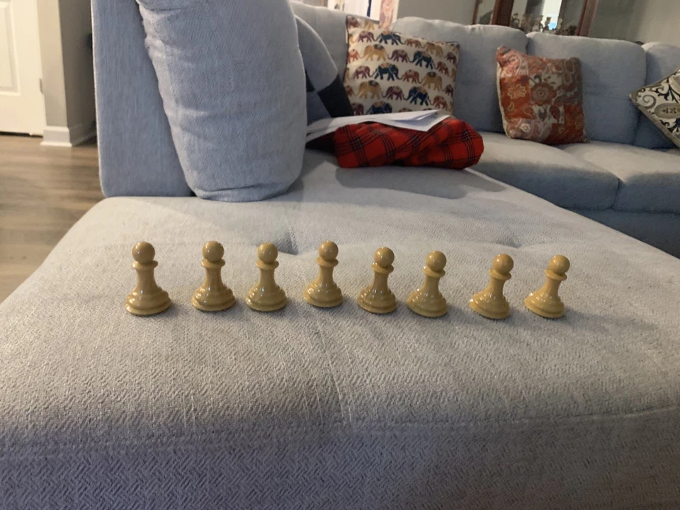 Piezas de ajedrez serie Fischer - 4,0" King - Woodtek usadas Foto 1 de 4