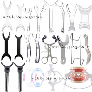 Dental Ortho Cheek Lip Retractor Mouth Opener Double-Head O/C/W/T 3D Photography - Picture 1 of 142