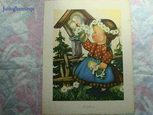 VINTAGE HUMMEL ARS SACRA, STAMPA HERBERT DUBLER ~ L'OFFERTA #909 - Foto 1 di 5