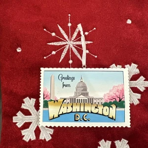 Washington D.C Personalized Christmas Ornament Polar X - Picture 1 of 3