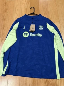 Nike Men's FC Barcelona Dri-Fit Strike Drill Top Sz XXL FV7012 Soccer Training - Picture 1 of 9
