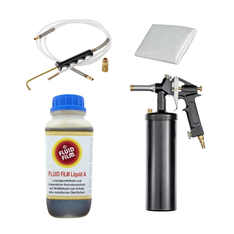 Fluid Film Liquid A Rostschutz Hohlraumversiegelung & Vaupel Druckbecherpistole - Bild 1 von 1