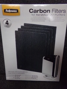Fellowes AeraMax, Carbon Air Purifier Filter, 4/Pack (9324201) DX55 (C) - Picture 1 of 6
